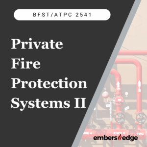 Private Fire Protection Systems Course ATPC2541 – Fire Inspector training Florida